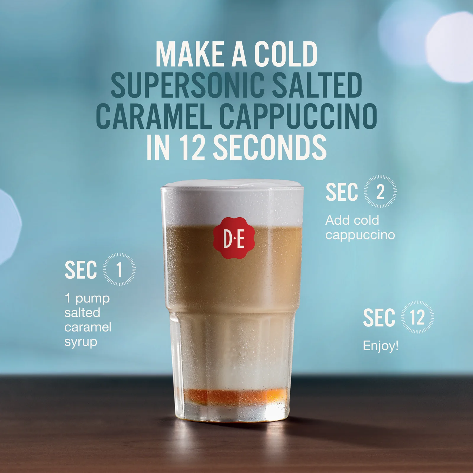 SUPERSONIC SALTED CARAMEL CAPPUCCINO 원본 레시피